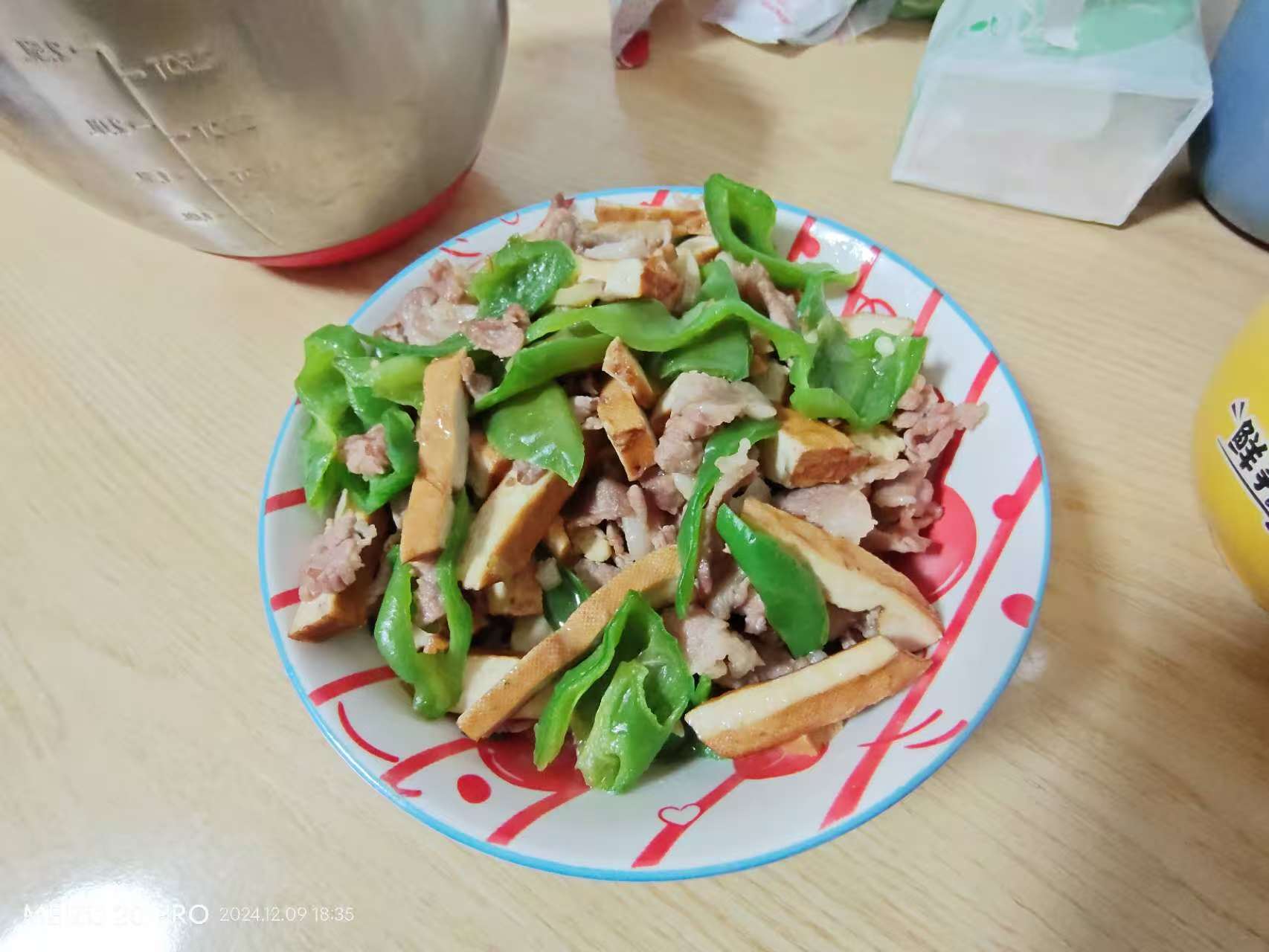 青椒豆干